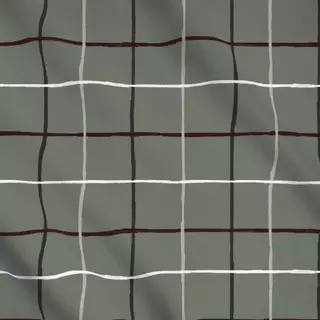 Meterware Karos Grün