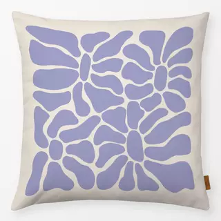Kissen Bloom 2 Lila Beige