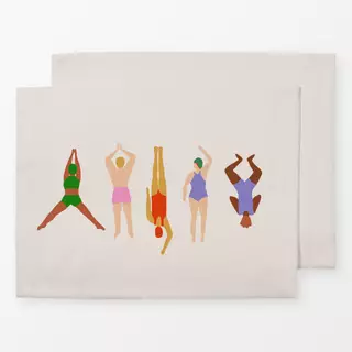 Tischset Schwimmen 2