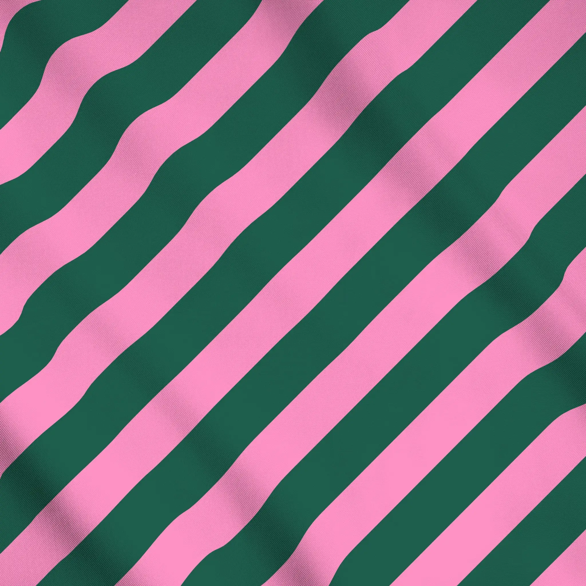 Meterware Christmas Stripes Pink Grün - Weihnachten, Symbole & Muster - von „textilwerk"; Streifen, Retro, Merry Christmas, ...