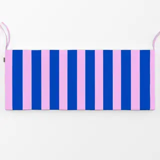 Bankauflage Streifen Pink