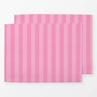 Tischset Streifen Pink