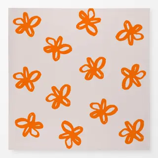 Tischdecke Blumen Muster