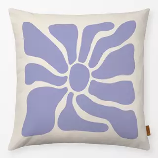 Kissen Bloom 1 Lila Beige