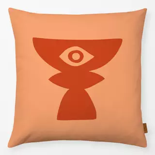 Kissen Kelch Orange Wendemotiv