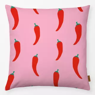 Kissen Chilli Pattern Pink