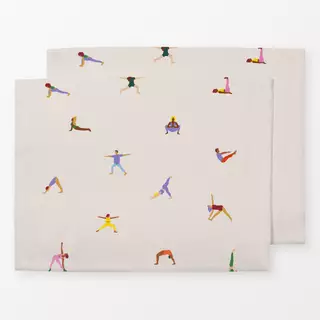Tischset Yoga Muster 1