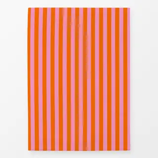 Geschirrtücher Streifen Pink Orange