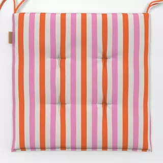 Sitzkissen Stripes Babypink Karotte