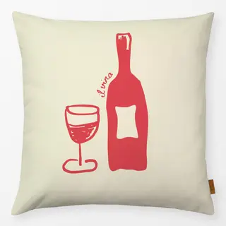Kissen Vino Wein