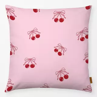 Kissen Kirschen Rosa