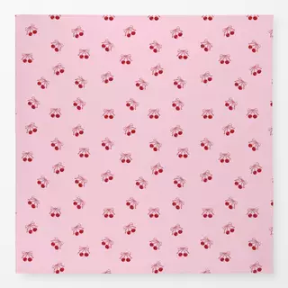 Tischdecke Kirschen Rosa
