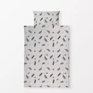 Bettwäsche Äste Beige Grün
