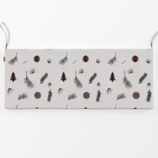 Bankauflage Weihnachtselemente 2