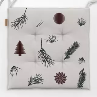 Sitzkissen Weihnachtselemente 2