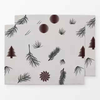 Tischset Weihnachtselemente 2