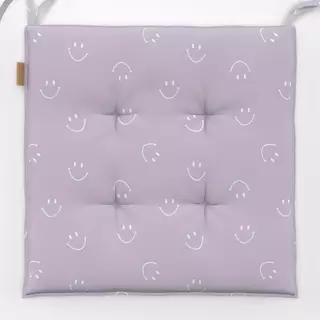 Sitzkissen Smile Flieder