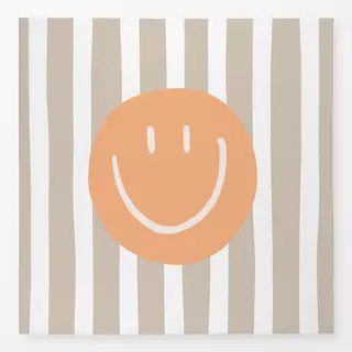 Tischdecke Smile Stripes orange
