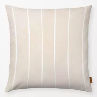 Kissen Beige Stripes