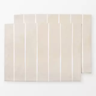 Tischset Beige Stripes