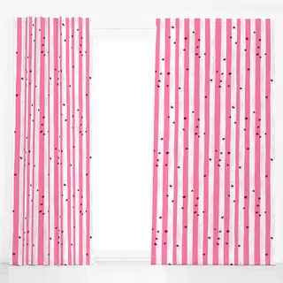 Dekovorhang pink
