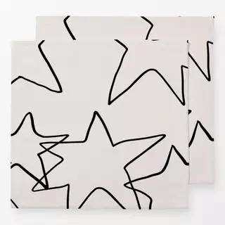 Servietten Stars Allover Minimal