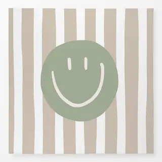 Tischdecke Smile Stripes grün