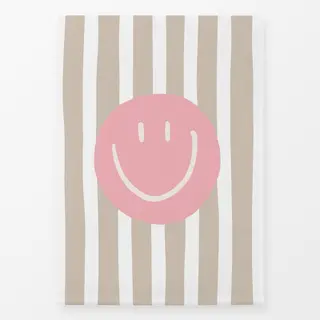 Geschirrtücher Smile Stripes rosa