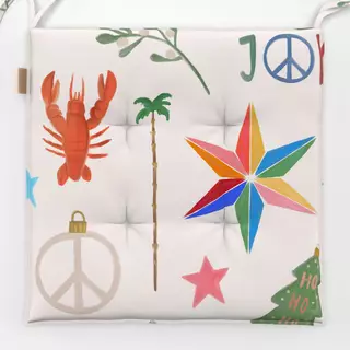 Sitzkissen Colorful Xmas Bundle Pattern