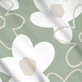 Meterware Spring Flower Pattern