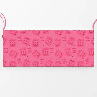 Bankauflage pink