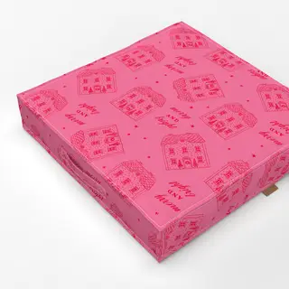 Bodenkissen pink