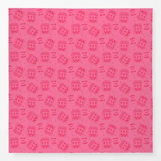 Tischdecke pink