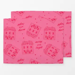 Tischset pink