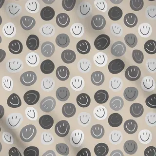 Meterware Smile Allover beige