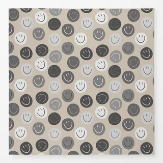 Tischdecke Smile Allover beige