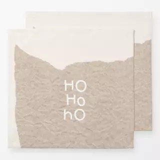 Servietten Ho Ho Ho Papercut