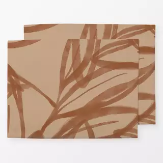 Tischset WATERCOLOR LEAF PATTERN