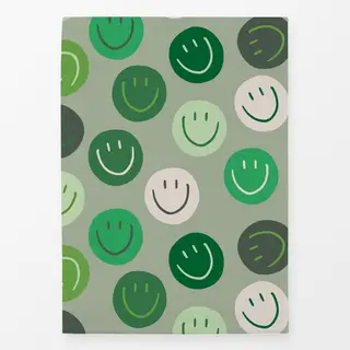 Geschirrtücher Smile Allover rosa Smile Allover grün