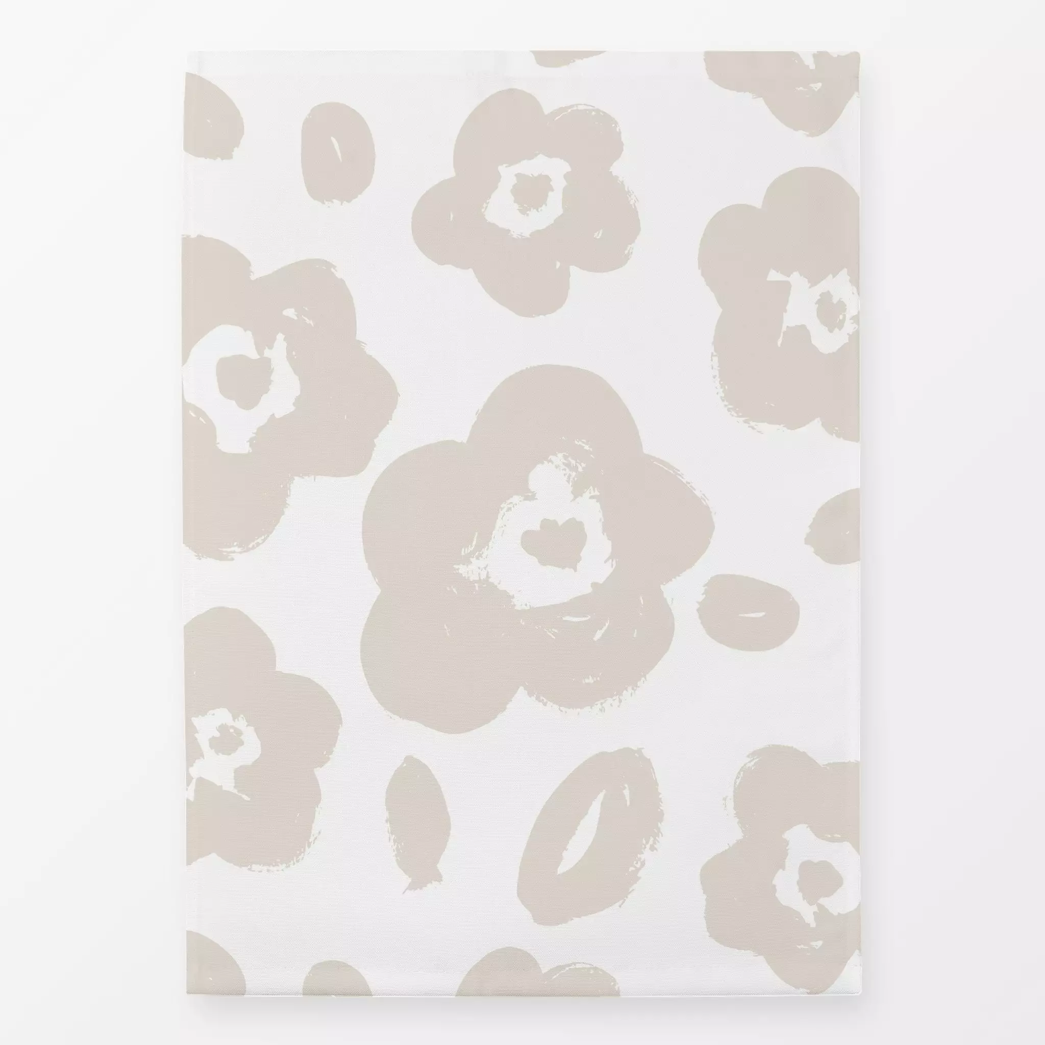 Geschirrtücher BASIC PATTERN NO20 - Blumen & Florales, Symbole & Muster - von „Kruth Design"; Muster, Blumen, beige, Weiss, ...