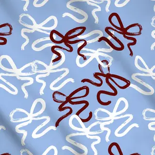 Meterware blau