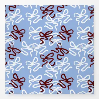 Tischdecke blau