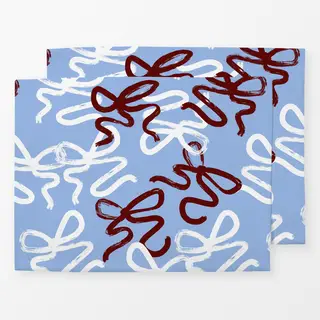 Tischset blau