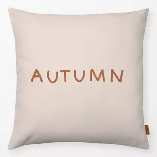 Kissen Autumn Lettering