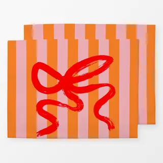 Tischset orange