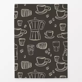 Geschirrtücher Coffee Love Black