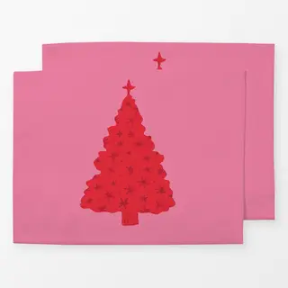 Tischset pink