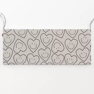 Bankauflage Heart Allover Pattern