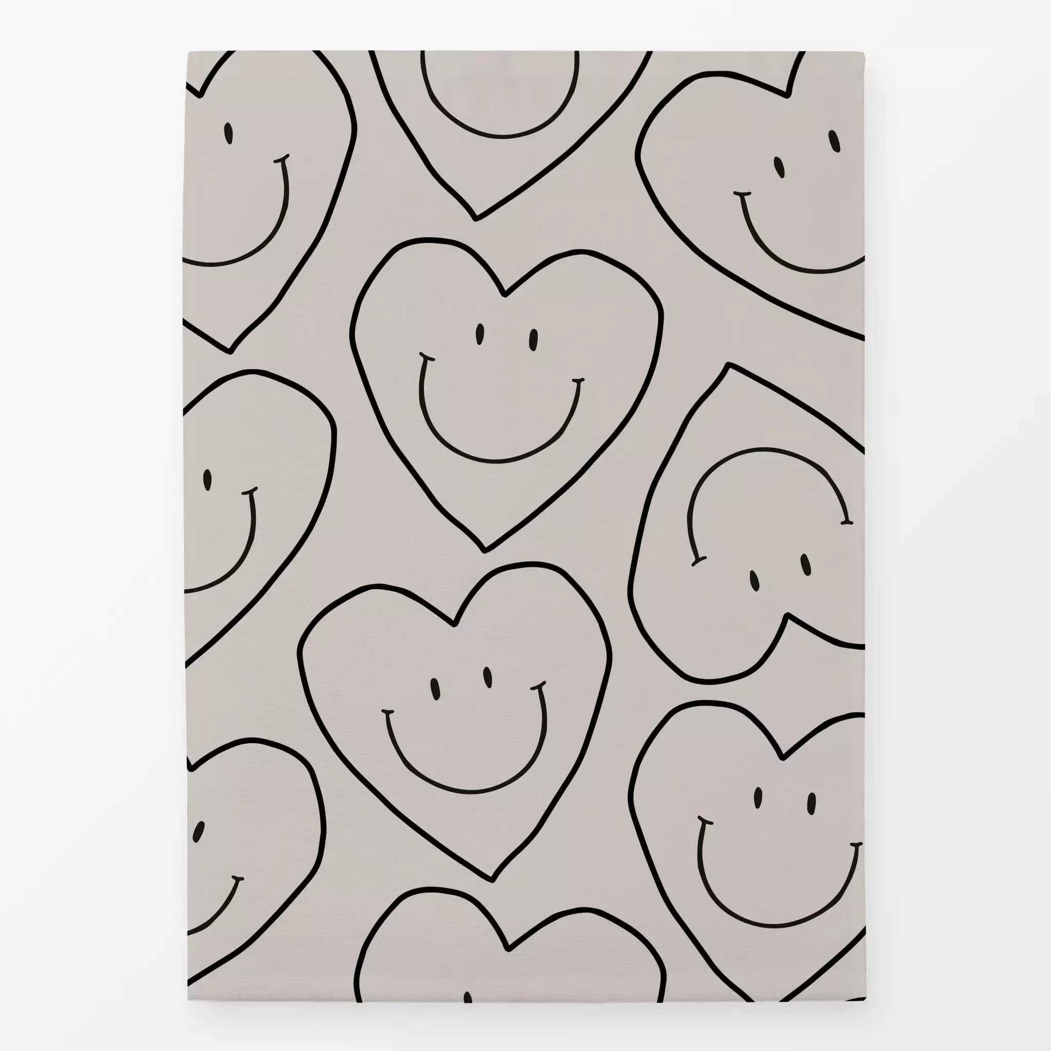 Geschirrtücher Heart Allover Pattern - Frühling, Liebe, Romantik & Pride - von „Kruth Design"; Herzen, Liebeszitate, Liebe, ...