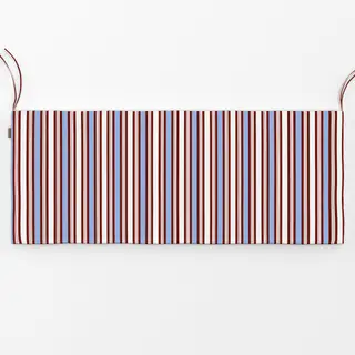 Bankauflage Bistro Stripes bold red